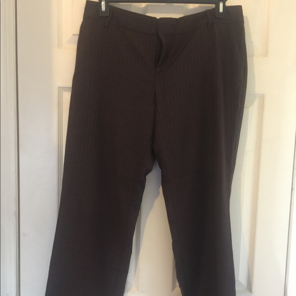 Strip print dress pants!